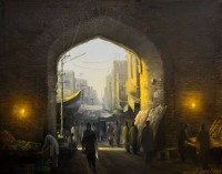 Zulfiqar Ali Zulfi, 24 x 30 Inch, Oil on Canvas, Landscape Painting-AC-ZUZ-102